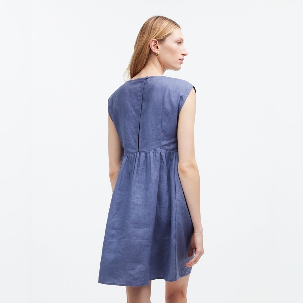 Madewell Relaxed Empire-Waist Mini Dress - Picture 4 of 9